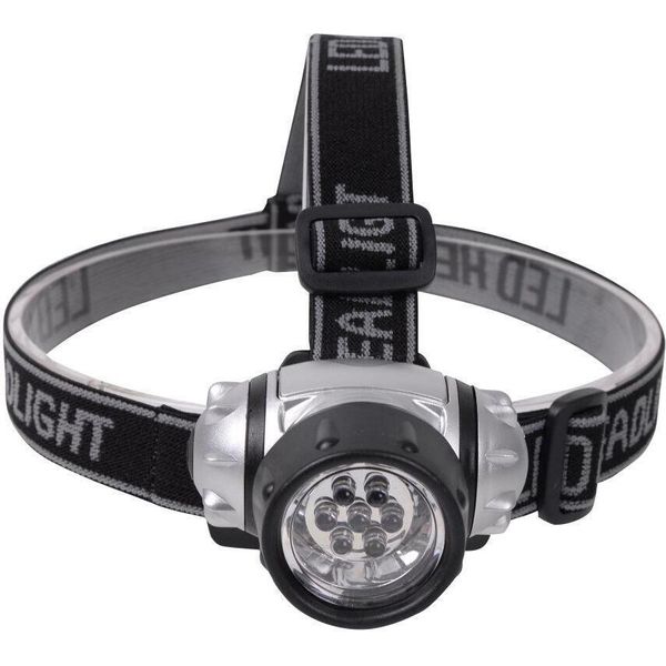 Lampada Frontale A 7 Led, 3 Modalità Di Illuminazione-image