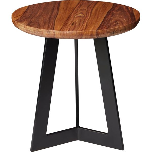 Tavolino 35 X 37 X 35 Cm Wl5.665 Tavolino In Legno Sheesham In Legno | Wohnling-image
