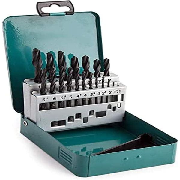 Makita D-54081 Set Di Punte Per Metallo HSS-R 19 Pezzi-image