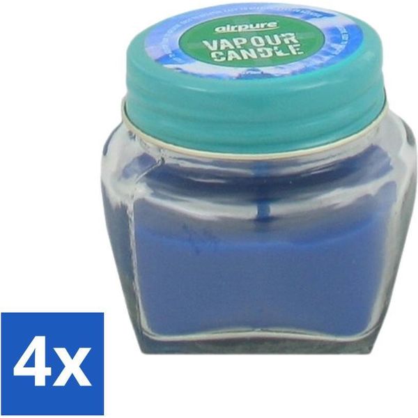 Airpure - Candela Contro Il Raffreddore - Candela Profumata - Sollievo Per Il Raffreddore - 28,5 G - Confezione Risparmio - 4 Pezzi-image