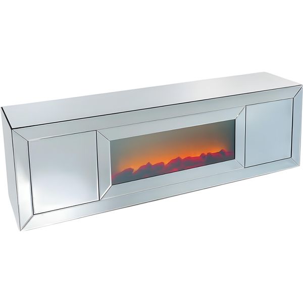 Porta Tv Moderno In Legno Grigio Per Spazi Abitativi Eleganti-image