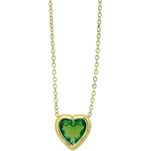 Collana HE-38909 - Oro/Verde KP38909-image