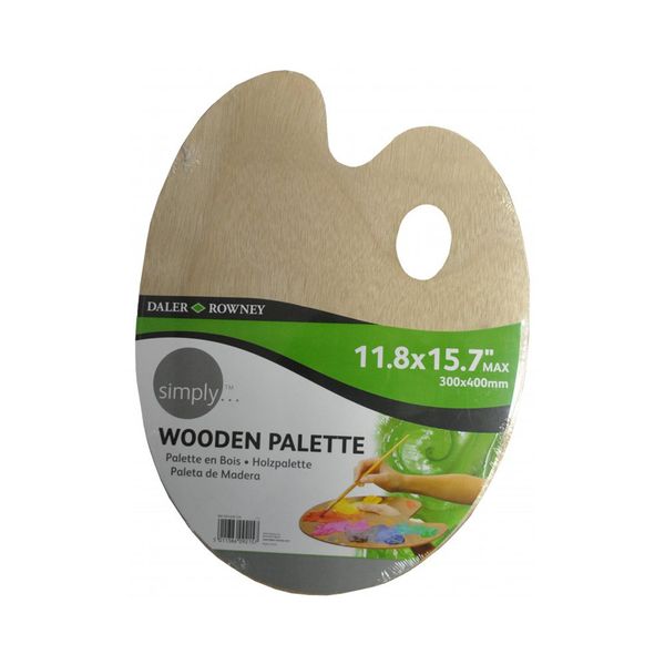 Daler-Rowney Simply Holzpalette 30X40 Cm.-image