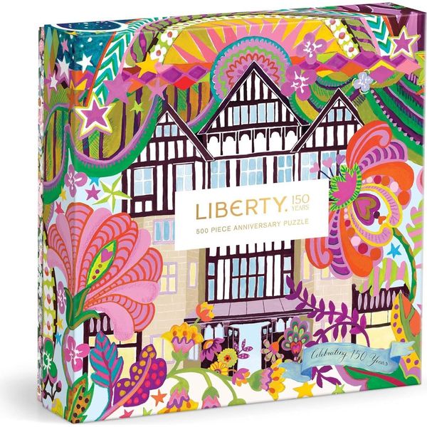 Galison Puzzle Reversibile Liberty: 150° Anniversario 500 Pezzi-image