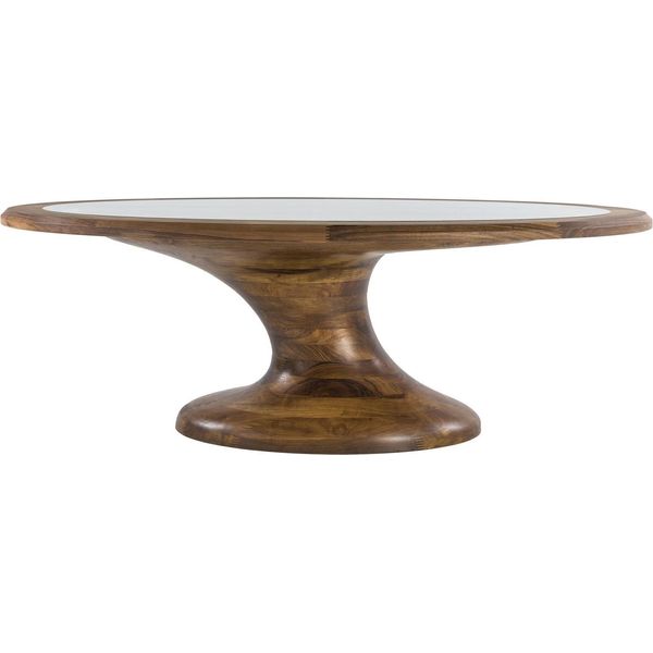Elegante Tavolo Da Pranzo In Legno Marrone Per Spazi Eleganti-image