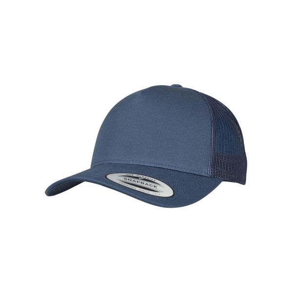 Flexfit 6506 | Cappello Retro Trucker A 5 Pannelli, Materiale Esterno In Twill Di Cotone - Colore: Navy - Taglia: Unica-image