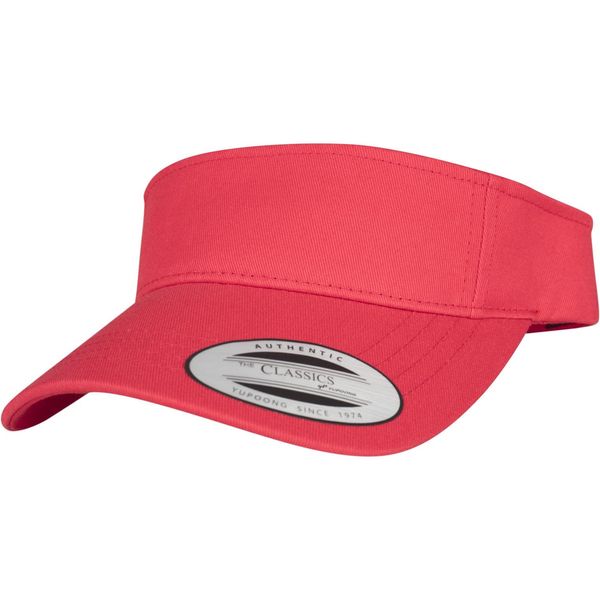 Flexfit 8888 | Berretto Con Visiera Curva, Visiera Precurvata - Colore: Rosso - Taglia: Unica-image