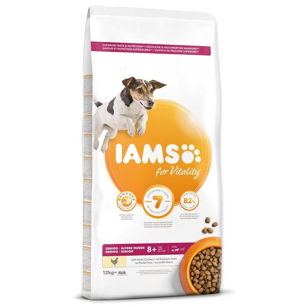 Iams Dog Senior Small & Medium Pollo 12 Kg-image