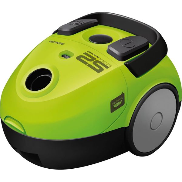 Sencor Svc 52GR-EUE3 Aspirapolvere Con Sacco, Motore Eco Ad Alta Efficienza Da 700 W, Tubo Telescopico In Acciaio Inox, Sistema Di Filtraggio A 5 Stadi, Volume Del Sacco Polvere 1,5 L-image