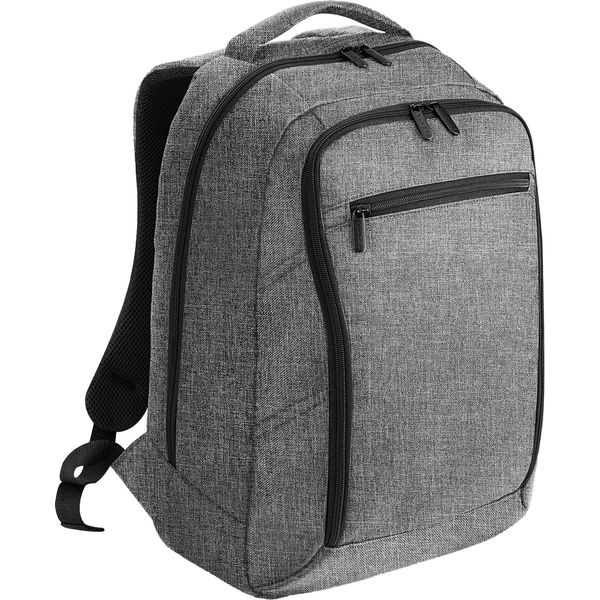 Quadra - Zaino "Executive Digital"" RW9523 (Taglia Unica) (Grigio Screziato)"-image