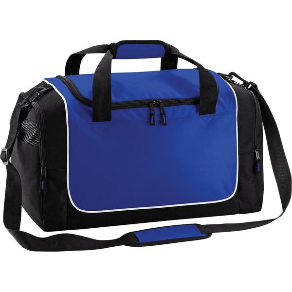 Borsa Sportiva Quadra Teamwear Locker, 30 L (2 Pezzi/Confezione) BC4443 (Taglia Unica) (Blu Reale/Nero/Bianco)-image