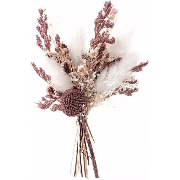 Mini Bouquet Di Fiori Secchi Di 20 Cm Circa-image