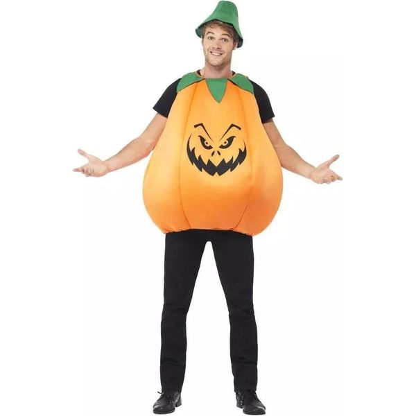 Smiffys - Costume Da Uomo/Donna Unisex SM168 (Taglia Unica) (Arancione/Verde)-image