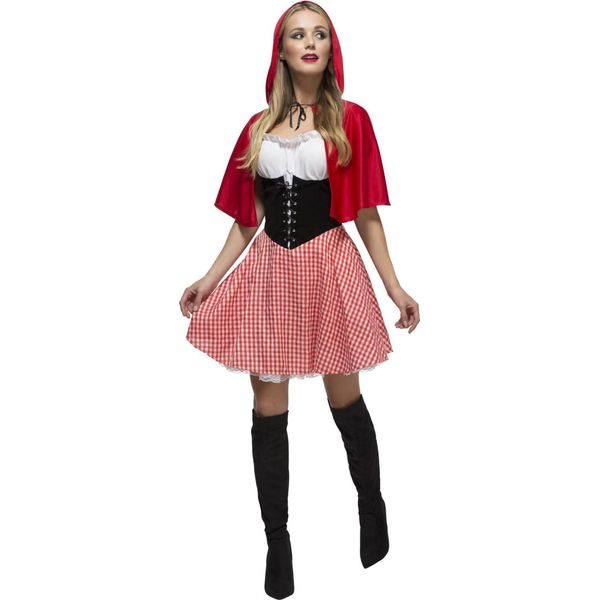 Cappuccetto Rosso - Costume Da Donna SM1335 (M) (Rosso)-image