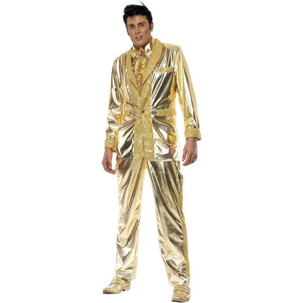 Elvis Presley - Costume Da Uomo SM1779 (M) (Oro)-image