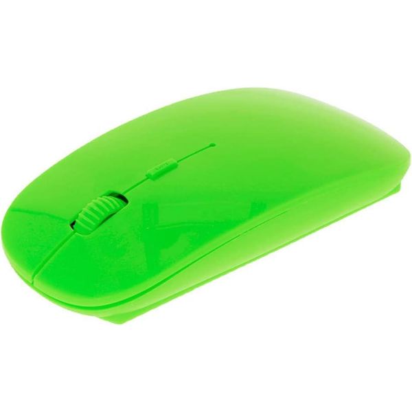 Mouse Senza Fili, Mouse Sottile, Design Piatto, Ergonomico, 2,4 Ghz, Ricevitore Usb Mouse Senza Fili, 800 Dpi, 1200 Dpi-image