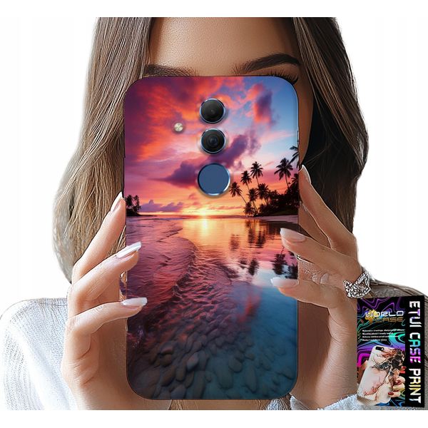 Custodia Per Huawei Mate 20 Lite - Spiaggia Vacanza Isola Bella Vista + Vetro-image