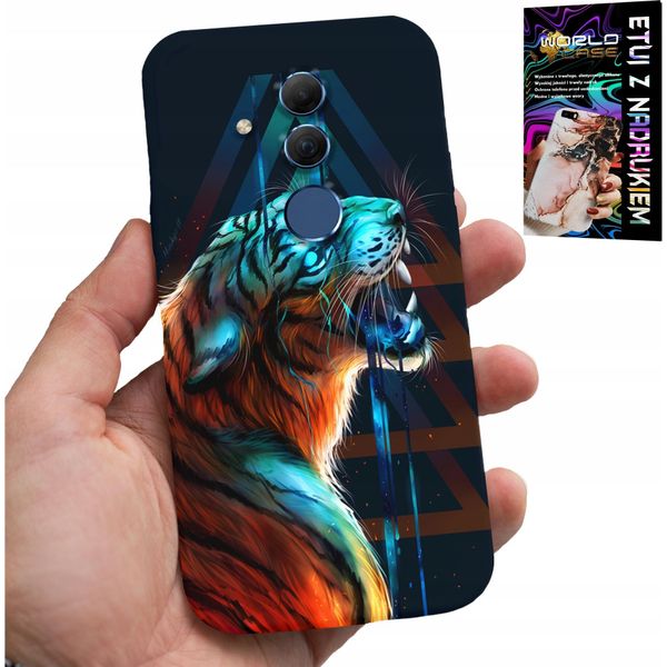 Custodia Per Huawei Mate 20 Lite - Tiger Male Case Designs, Custodia-image