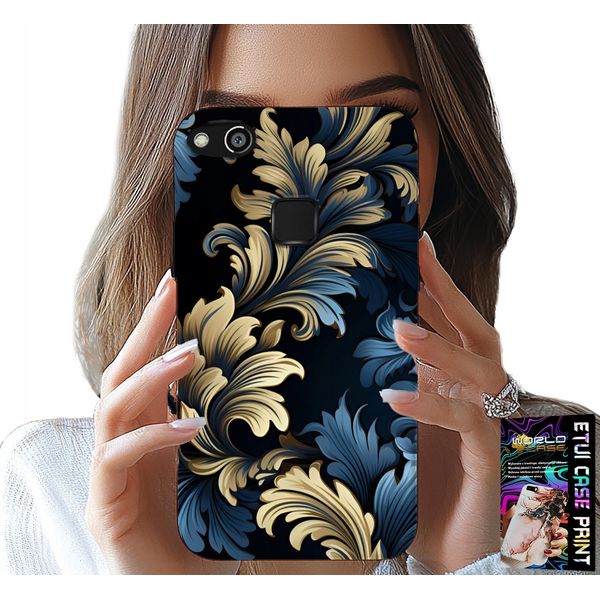 Custodia Per Huawei P10 Lite - Elegante Custodia In Oro Con Design Alla Moda-image