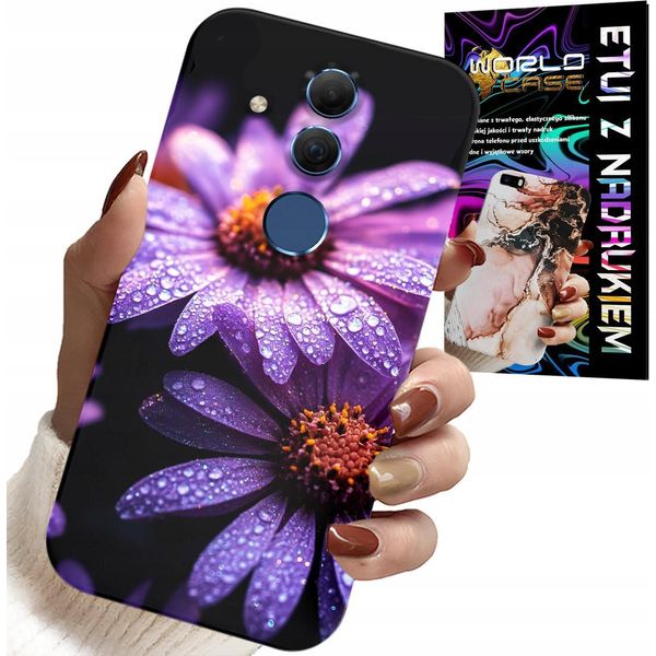 Custodia Per Huawei Mate 20 Lite - Custodia Cover Fiori Rosa Margherita-image