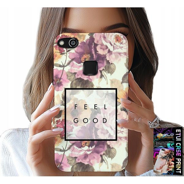 Custodia Per Huawei P10 Lite - Motivo Floreale, Donne Alla Moda + Vetro-image