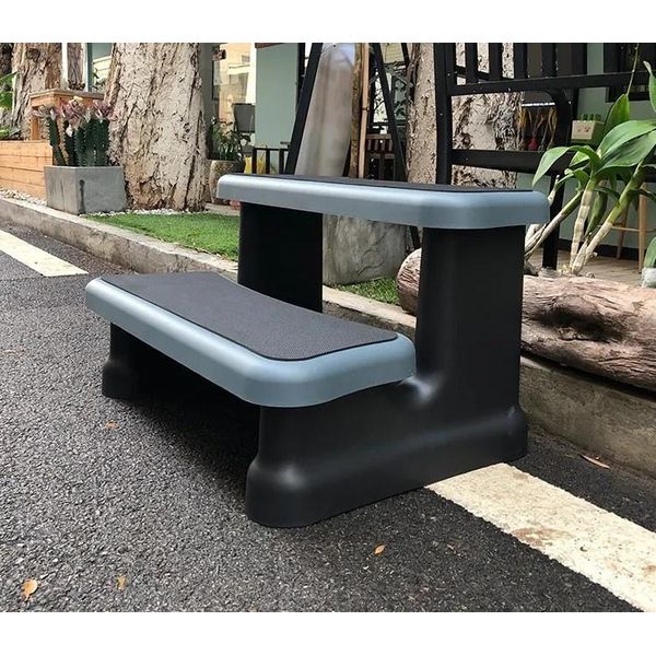 Gradini Per Vasche Idromassaggio Da Esterno Gradini Per Vasca Da Bagno Gradini Per Spa Ausilio Per Arrampicarsi 65X40 Cm-image