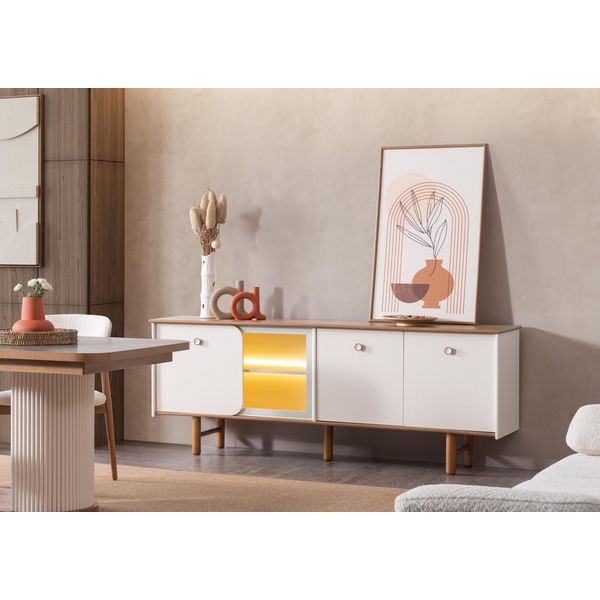 Console In Stile Moderno Atmosfera Accogliente E Di Gusto-image
