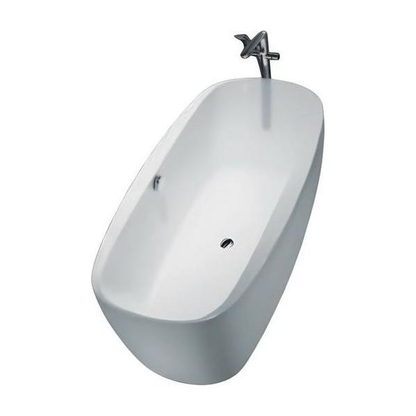 Vasca Da Bagno Di Design Vasca Da Bagno Salvaspazio In Acrilico Vasca Da Bagno Comfort 170X80 Cm-image