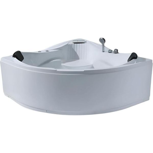 Whirlwanne Hydromassagewanne Whirlpool Blubberbad Spa-Bad Sprudelbad 150X150 Cm-image