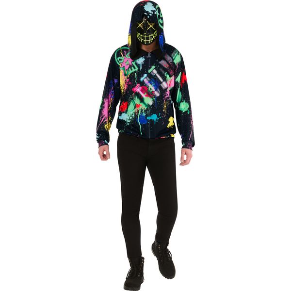 Bristol Novelty - Costume "Sinister Street Artist"" - Uomo/Donna Unisex BN6116 (M) (Multicolore)"-image