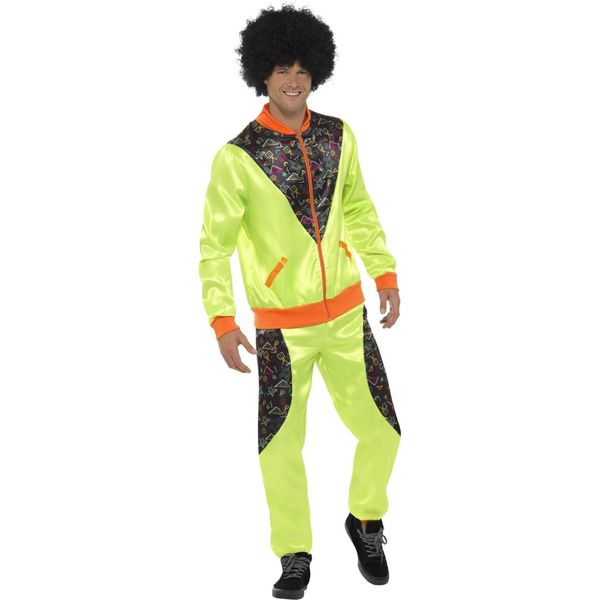 Smiffys - Costume Da Uomo "Anni '80"" SM2225 (Xl) (Verde Neon)"-image