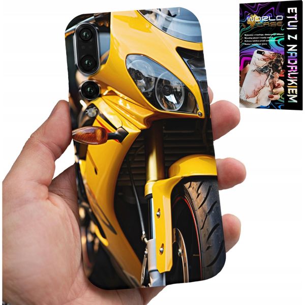 Custodia Per Huawei P20 Plus - Moto Fan Custodia Posteriore-image