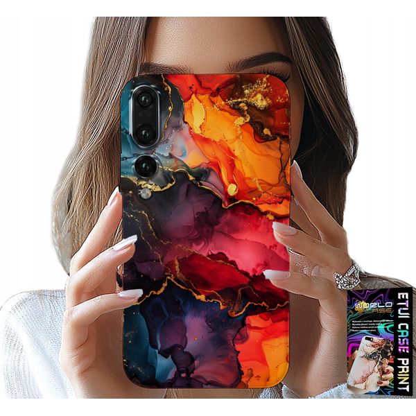 Custodia Per Huawei P20 Plus - Motivi In Pietra, Custodia + Pellicola-image