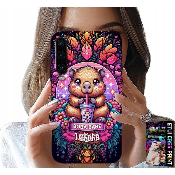 Custodia Per Huawei P30 - Dolce Capibara Con Sceicco, Super Design-image