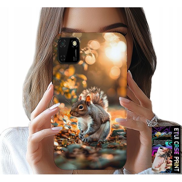 Custodia Per Huawei Y5P - Simpatico Scoiattolo, Custodia Con Design Personalizzato-image
