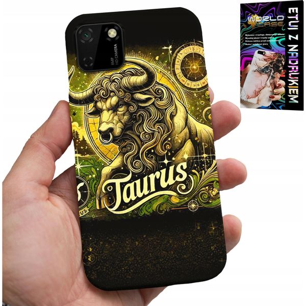 Custodia Per Huawei Y5P - Custodia Per Toro Segno Zodiacale Astronomia-image