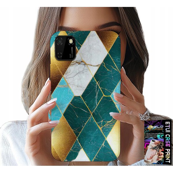 Custodia Per Huawei Y5P - Elegante Design Alla Moda Custodia + Pellicola-image