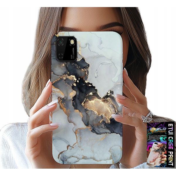 Custodia Per Huawei Y5P - Elegante Marmo Modelli Femminili Alla Moda-image