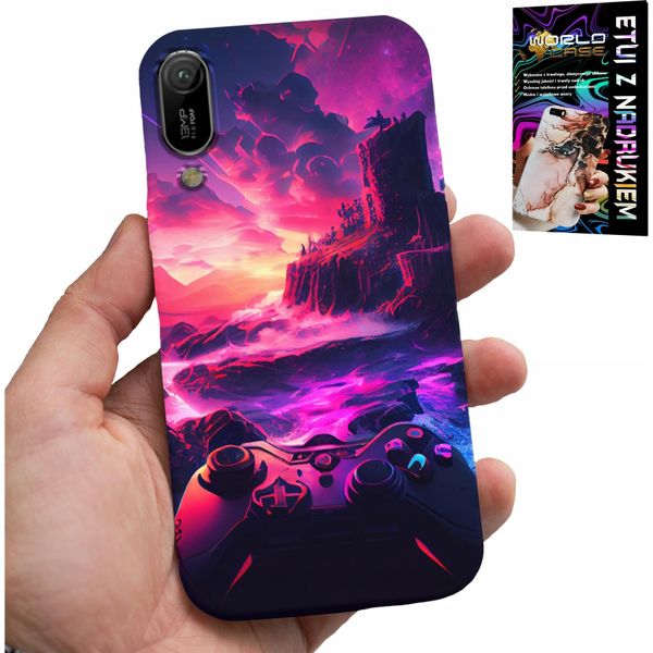 Custodia Per Huawei Y6 2019 - Custodia Per Gamer, Disegni Di Gioco, Regalo-image