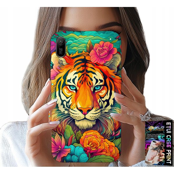 Custodia Per Huawei Y6 2019 - Modelli Di Animali Tigre Custodia Tigre-image