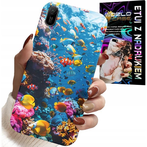 Custodia Per Huawei Y6 2019 - Barriera Corallina Pesci Colorati Mondo Dei Pesci Subacquei-image