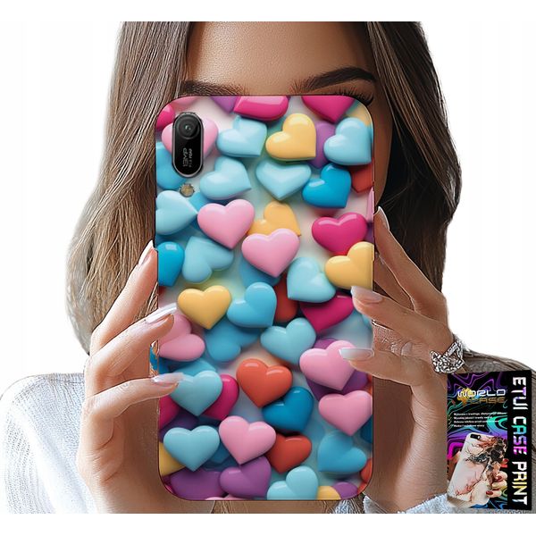 Custodia Per Huawei Y6 2019 - Cuori Colorati Personalizzabili-image