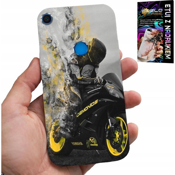 Custodia Per Huawei Y6S - Moto Fan Molti Disegni Posteriori-image