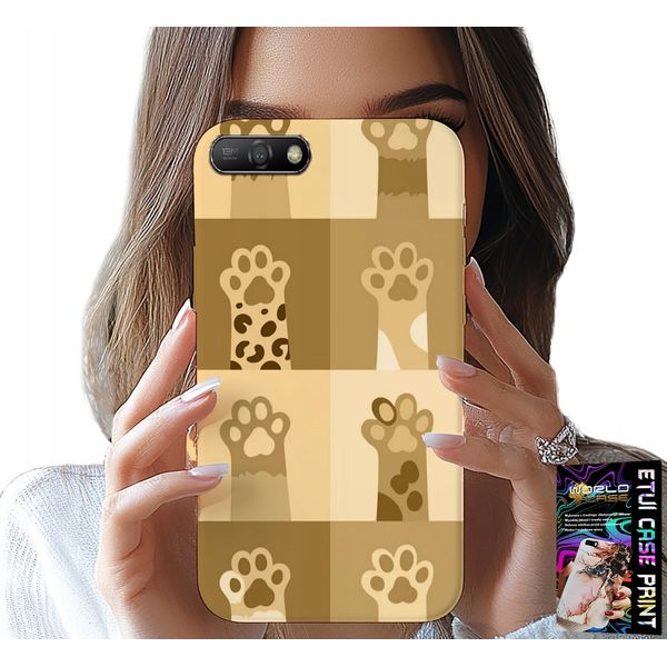 Custodia Per Huawei Y6 2018 - Gatto D'amore, Disegni Con Gatti, Zampe Di Gatto-image