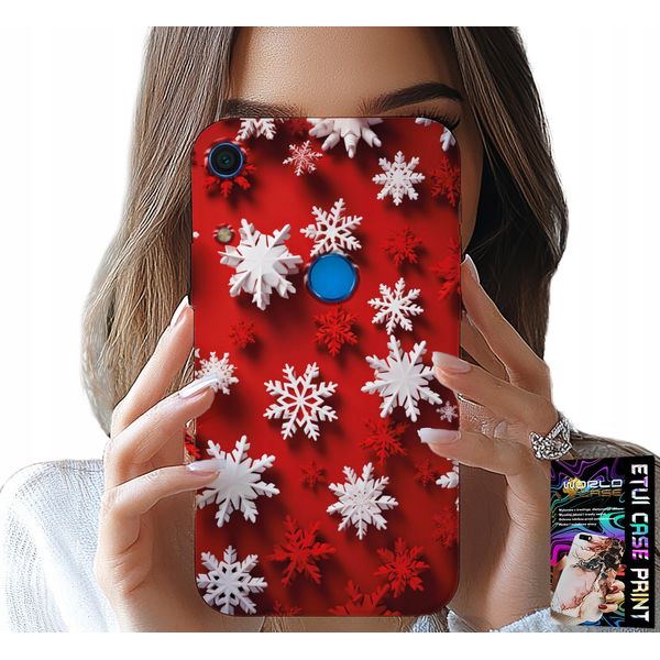 Custodia Per Huawei Y6S - Fiocchi Di Neve, Neve, Stelle, Vacanze-image