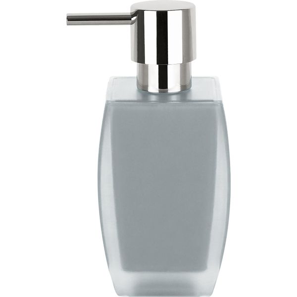 Distributore Di Sapone Spirella "Freddo"", Capacità 7 X 7 X 15 Cm - 200Ml - Grigio"-image