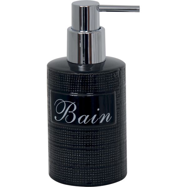 Dosatore Di Sapone Msv "Dinan"" Dosatore Di Sapone Liquido In Ceramica, Capacità 7,5 X 7,5 X 15 Cm"-image
