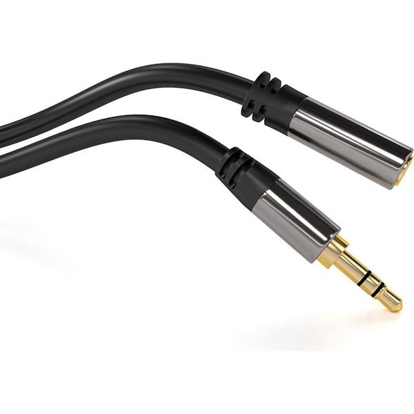 Cavo Di Prolunga Schermato Premiumcord Hq Jack 3,5 Mm - Jack 3,5 Mm M/F 5 M-image