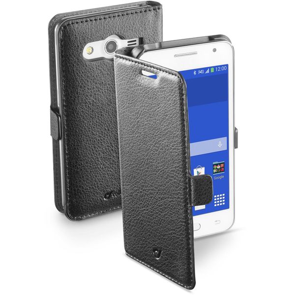 Cellularline BOOKESSENGALCORE2K Cover Protettiva Per Telefoni Cellulari Folio Nero-image
