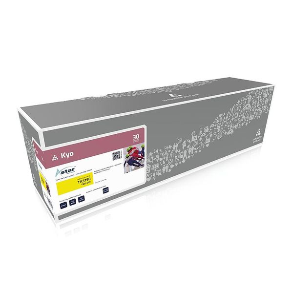 Cartuccia Di Toner Giallo Astar (Corrisponde A: Kyocera TK-5150Y)-image